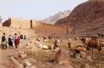 К монастырю на верблюдах в 19 веке