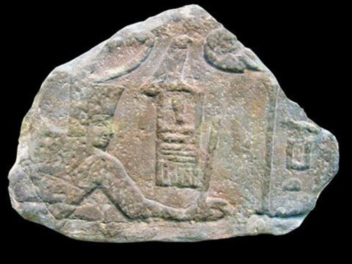 Табличка победоносного фараона из брюссельского музея